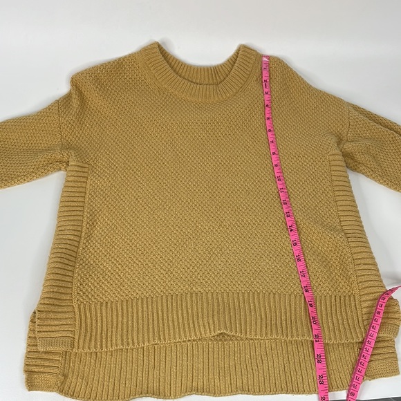 Madewell Pickford Pullover Sweater Autumn Gold size XXS - Picture 10 of 11